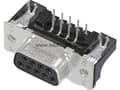 Pikkukuva 3 / 4: Harting 09 66 152 6615, D-Sub 1, Musta, Metallinen, Polybutyleenitereftalaatti (PBT), Terästä, Kestomuovinen hartsi, Kupariseos, 10 mO, 1000 V