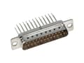 Miniatyrbild 4 av 4: Harting 09 67 015 5655, D-Sub 2, Metallisk, Polybutylentereftalat (PBT), Stål, Termoplastisk harts, Kopparlegering, 10 mO, 1000 V