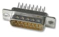 Miniatyrbild 1 av 4: Harting 09 67 015 5655, D-Sub 2, Metallisk, Polybutylentereftalat (PBT), Stål, Termoplastisk harts, Kopparlegering, 10 mO, 1000 V