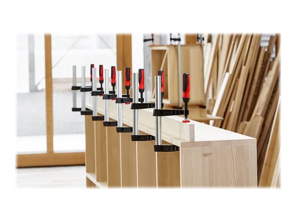 BESSEY TG16-2K, Skruetvinge, 16 cm, Jern, Plastik, Aluminium, Sort, Rød, 660 g, 1 stk