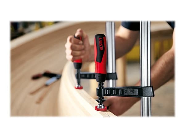 BESSEY TG16-2K, Skruetvinge, 16 cm, Jern, Plastik, Aluminium, Sort, Rød, 660 g, 1 stk