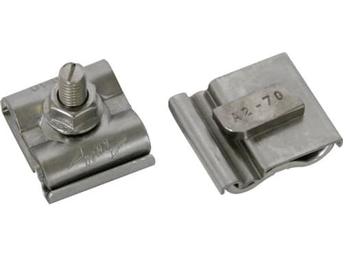 DEHN Uni-Erdungsklemme M8 Rd8-10mm+4-50qmm 540 250, Rustfrit stål, 50 stk