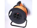 Miniatyrbild 2 av 2: PremiumCord PPB-01-50, 50 m, Svart, 4 AC-utgångar, 230 V, 16 A, 3000 W