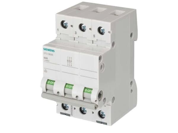 Grå 80 A 3 x polttoainekenttä Siemens 5TL13800