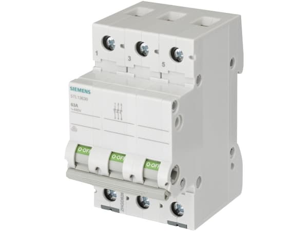 Grå 80 A 3 x polttoainekenttä Siemens 5TL13800