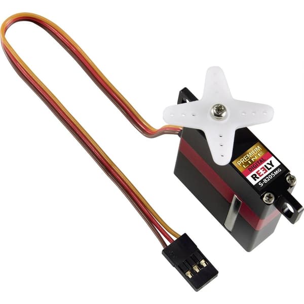 Reely Midi-Servo S-8205MG Digital-servo Instickssystem: JR