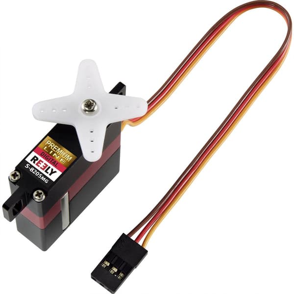 Reely Midi-Servo S-8205MG Digital-servo Instickssystem: JR