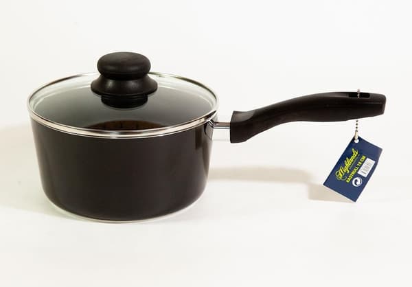 Kastrull med lock D:18cm Nonstick Induktion 1.9l