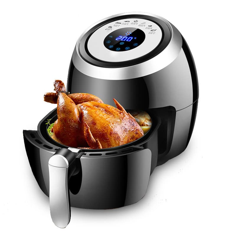 XXL Varmluftsfritös Airfryer 5,5L 1500W Digital