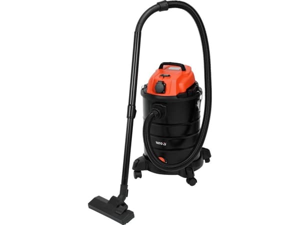 Yato YT-85701, 1400 W, Trommelvakuum, Tørr & våt, Combi, 30 l, HEPA