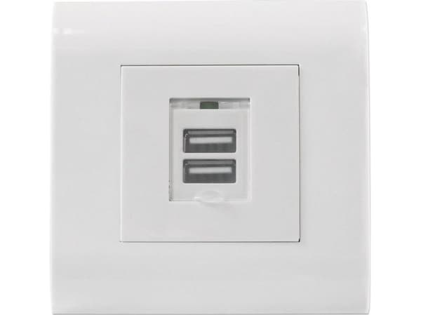 Intellinet 772211, USB A, -10 - 40 °C, Valkoinen, 100 - 240 V, 50 - 60, 5 V