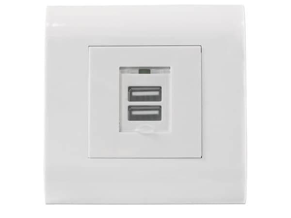 Intellinet 772211, USB A, -10 - 40 °C, Valkoinen, 100 - 240 V, 50 - 60, 5 V Valkoinen