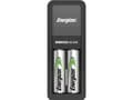 Miniatyrbilde 4 av 4: Energizer Mini Charger, Nikkelmetallhydrid (NiMH), Overlading, AA, AAA, 2 stykker, Batterier medfølger