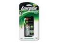 Miniatyrbilde 1 av 4: Energizer Mini Charger, Nikkelmetallhydrid (NiMH), Overlading, AA, AAA, 2 stykker, Batterier medfølger