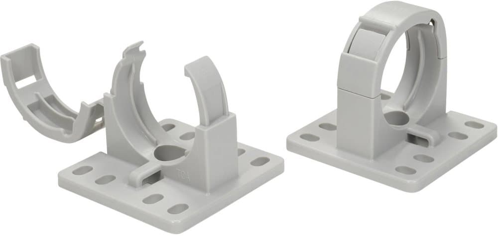 HellermannTyton 169-22002 CTCC-IWS37-MB65-PA66/6HIRHS-GY (20) Slangeholder Grå 37 mm 20 stk