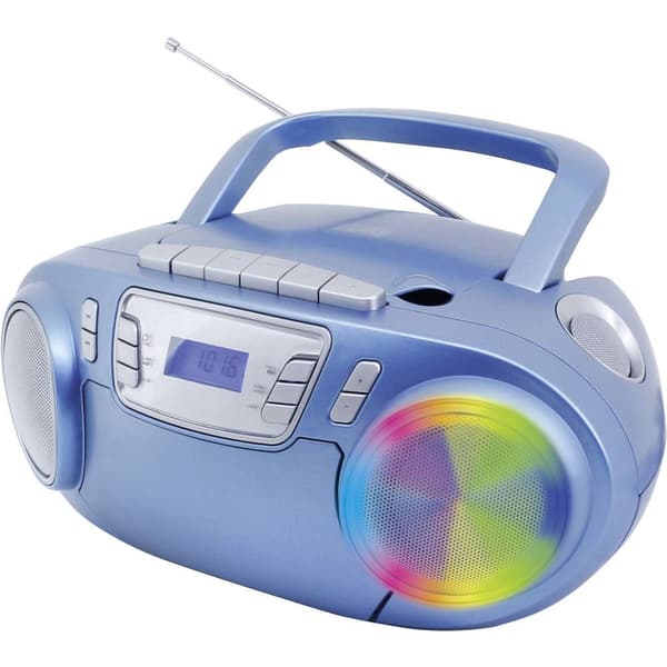 CD-radio soundmaster SCD5800BL FM inkl. mikrofon Blå