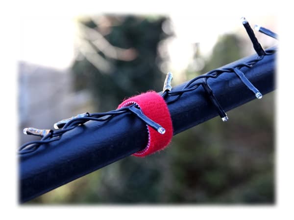 Label-the-cable PRO 1260, Taipuisa kaapeliputki, Pöytä/Seinä, Punainen