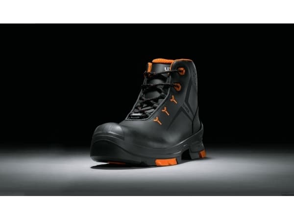 Uvex 65032, Unisex, Voksen, Vernestøvler, Oransje, Sort, ESD, S3, SRC, Lisselukking