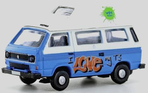 Minis by Lemke LC4336 N Volkswagen T3 Westfalia Camper Graffitti