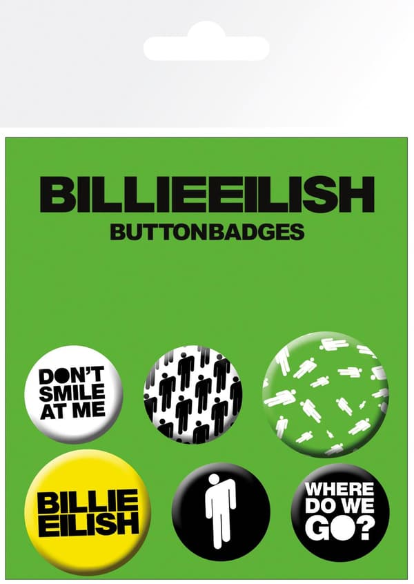 Badge Pack - Billie Eilish Stickman (Bravado)