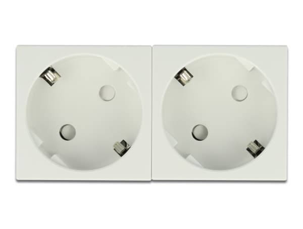 DeLOCK 81322, CEE 7/3, 3P+N+PE, Valkoinen, Akryylinitriilibutadieenistyreeni (ABS), Muovi, 250 V, 16 A