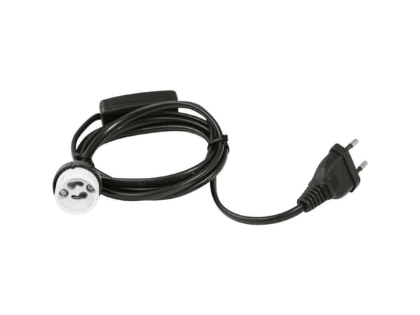 Eurolite 51100667 strømkabel svart 1,8 m (51100667)