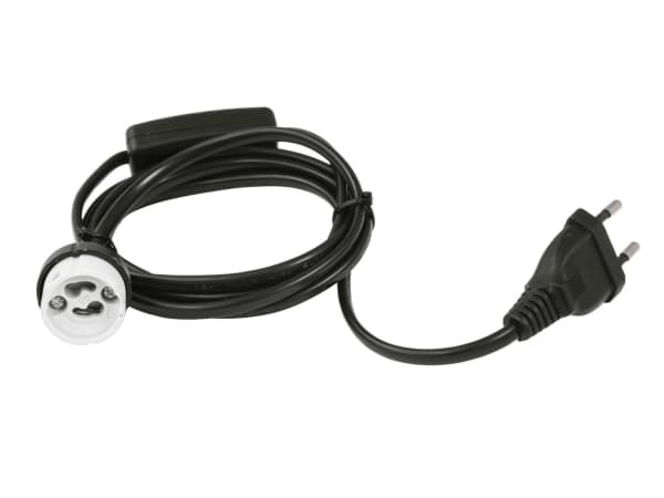 Eurolite 51100667 strømkabel svart 1,8 m (51100667)