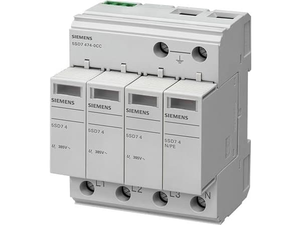 Siemens 5SD74641 5SD7464-1 Ylijännitesuoja 40 kA 1 kpl 1 kpl