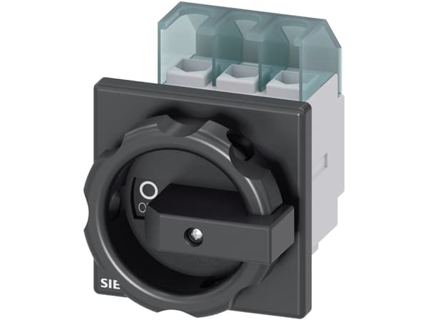 Siemens 3LD2103-0TK51, 3P, Svart, 690 V, CSA, UL, VDE, EAC, CE, LRS, 50 - 60 hz, 25 A
