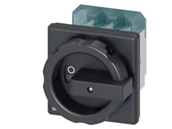 Siemens 3LD2504-0TK51, 3P, Sort, 690 V, 400 V, 6000 V, CSA, UL, VDE, EAC, CE, LRS
