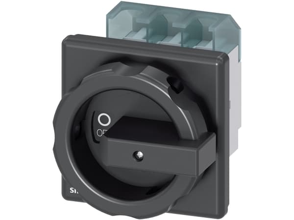 Siemens 3LD2504-0TK51, 3P, Sort, 690 V, 400 V, 6000 V, CSA, UL, VDE, EAC, CE, LRS