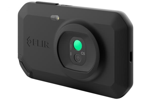 FLIR C-5, -20 - 400 °C, 160 x 120 pikseliä, 54°, 42°, 8 - 14 µm, Mustavalkoinen, Ironbow