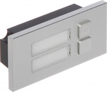 Dahua Technology Two-button module, Anropsknappmodul, Sølv, Dahua Technology, Vegg, IP65, -20 - 60 °C