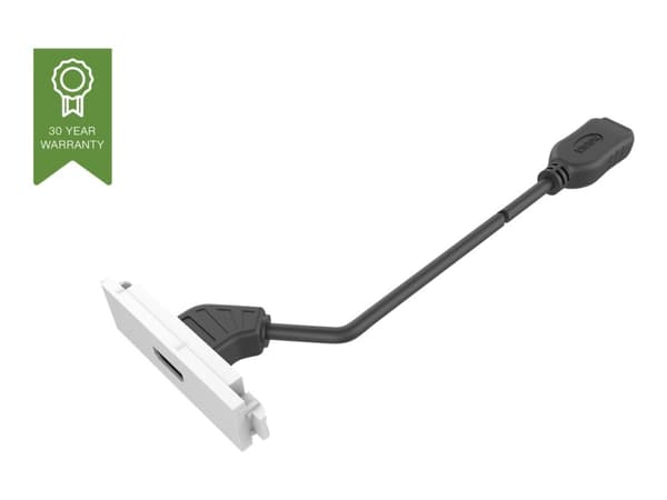 VISION TechConnect 3 HDMI module - Modulkontaktplatta med insnäppsfästen - HDMI