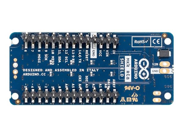 Arduino MKR RGB Shield, RGB-suoja, Arduino, Arduino, Sininen, 27 mm, 61,5 mm