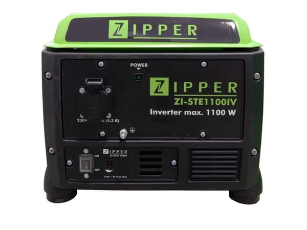 Zipper ZI-STE1100IV, 1100 W, 230 V, 4,2 l, Bensin, 50 Hz, 53,5 cm³