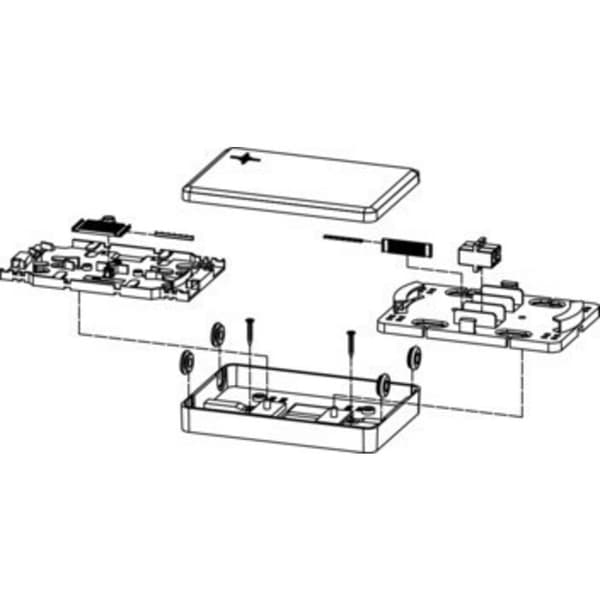 Fiberoptiska splittbox Telegärtner 100022200 Obestyckad
