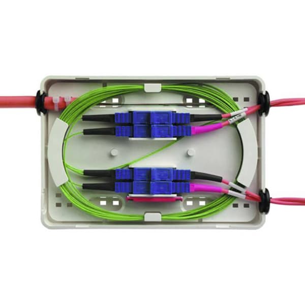 Fiberoptiska splittbox Telegärtner 100022200 Obestyckad