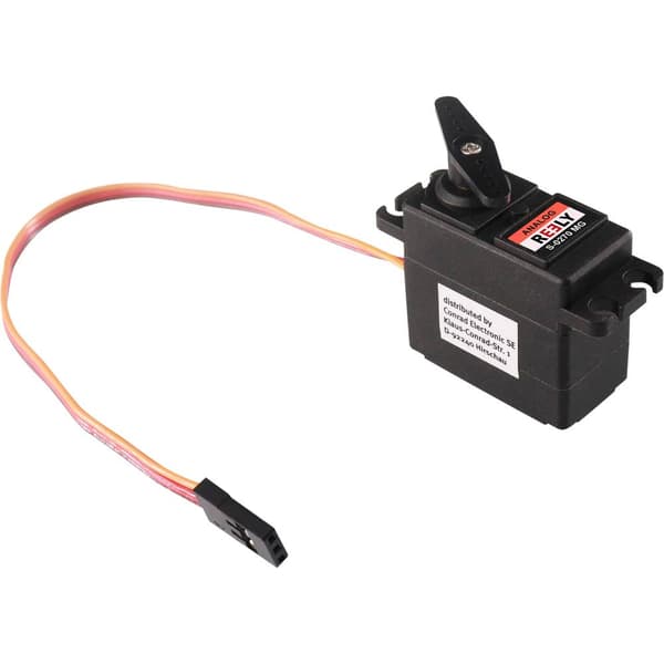 Reely Midi-Servo Analog-servo Transmissionsmaterial: Metall Instickssystem: JR