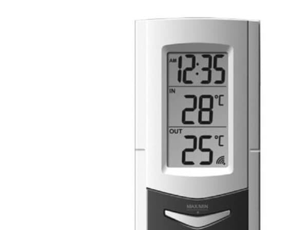 Technoline WS 9170, Svart, Sølv, AA / AAA, 71 x 49 x 157 mm, 50 x 28 x 96 mm