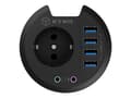 Pikkukuva 4 / 5: ICY BOX IB-HUB1430 - Keskitin - 4 x SuperSpeed USB 3.0 - skylle-monterbar - skylle-monterbar