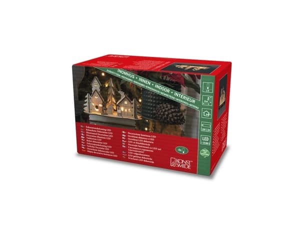 Konstsmide 3238-100 Hus Varmhvit LED (RGB) Natur