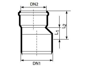 Sovitin Magnaplast Dn110/Dn50