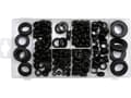 Miniatyrbild 1 av 5: Yato YT-06878, Shim, Gummi, Svart, Rund, 180 styck, Låda