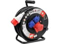 Pikkukuva 1 / 2: Yato YT-8120, Musta, Punainen, Valkoinen, Polyvinyylikloridi (PVC), 3 AC-pistorasia(a), Hard wire 5-wire (3P + N + E), 25 m, 2,5 mm²