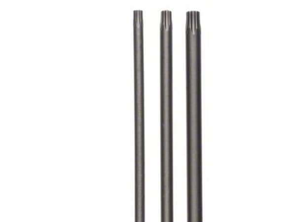 Bosch Extra Hard - Spiss for skrutrekker - for rustfritt stål, bløtt tre - 3 deler - torx - T20, T25, T30 - heksagonal - lengde: 152 mm