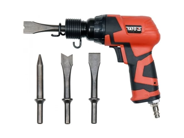 Yato YT-09904, Rød, 1 cm, 4500 RPM, 20 m/s², 95 dB, 106 dB