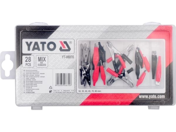Yato sähkökrokotiilit 28kpl (YT-06870)