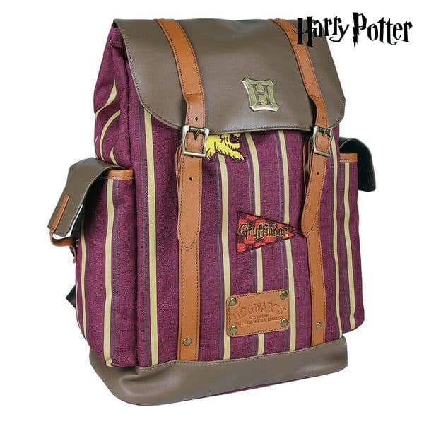 Ryggsäck Casual Harry Potter Rödbrun