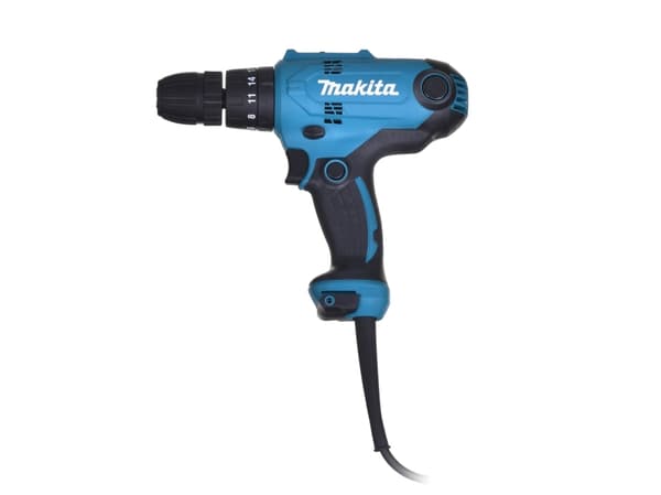Makita HP0300, Borr med pistolgrepp, utan nyckel, 1 cm, 1500 RPM, 1 cm, 450 RPM